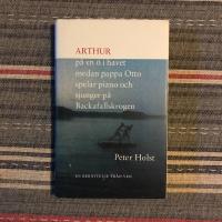 Arthur p&aring; en &ouml; i havet medan pappa Otto spelar piano och sjunger p&aring; Backafallskrogen : en ber&auml;ttelse fr&aring;n Ven