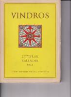 VINDROS. Litter&auml;r kalender 1945