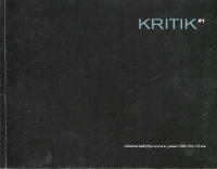 KRITIK #1.