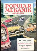 Popul&auml;r mekanik. Magasin f&ouml;r alla. Januari 1957.