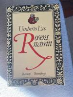 Rosens namn : roman