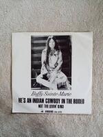 He's an indian cowboy in the rodeo / Not the lovin kind