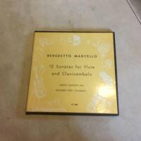 12 sonatas for flute and clavicembalo
