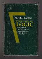 Introduction to Logic and to the Methodolgy of Deductive Sciences