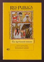 Res Publica 40: Tema New Age/Gnostisk ren&auml;ssans