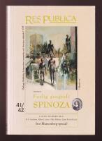 Res Publica 41/42: Dubbeltema Farlig geografi/Spinoza