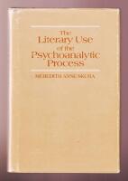 The Literary Use of the Psychoanalytic Process