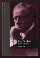 Jean Sibelius. A Guide to Research.