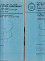 Vattenstr&ouml;mning i spiralformade och koniska r&ouml;r. [tillsammans med:] Om Viktor Schauberger, hans teorier och en ekologisk teknik. [2 vol.]