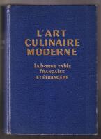 L'art culinaire moderne