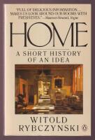 Home. A Short History of an Idea.