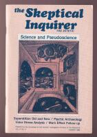 The Skeptical Inquirer - the Zetetic. Volume IV, No.4, Summer 1980.