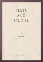 The Lausiac History of Palladius. 1: A Critical Discussion together with Notes on Early Egyptian Monachism. 2: The Greek Text Edited with Introduction and Notes. [two volumes bound in one]
