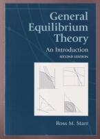 General Equilibrium Theory: An Introduction