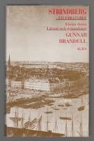 Strindberg - ett f&ouml;rfattarliv. F&ouml;rsta delen: L&auml;ro&aring;r och genombrott, 1849-1883.