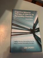 Cognitive behavior therapy of DSM-IV-TR personality disorders : highly effective interventions for the most common personality disorders