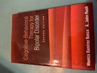 Cognitive-behavioral therapy for bipolar disorder