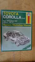 HM Toyota Corolla FWD 1983 - 1987. 1295 cc, 1587 cc