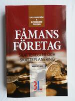 F&aring;mansf&ouml;retag : skatteregler och skatteplanering