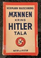 M&auml;nnen kring Hitler tala