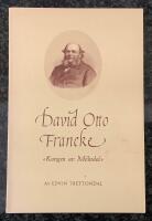 David Otto Francke - &rdquo;Kungen av M&ouml;lndal&rdquo;