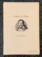Wilhelm von Braun &bull; Dikter i urval tonsatta av Lennart Angevik 