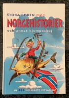 Stora boken med Norgehistorier och annat kjempeskoj