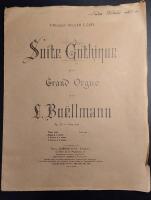 Suite Gothique pour Grand Orgue, Opus 25 arr. för 4-händigt piano.