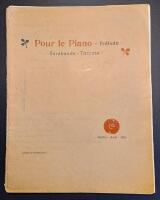 Pour le Piano - Pr&eacute;lude Saraband Toccata