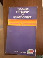 Longman dictionary of scientific usage