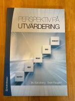 Perspektiv p&aring; utv&auml;rdering