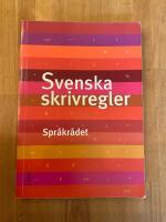 Svenska skrivregler