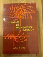Elements of mathematical biology