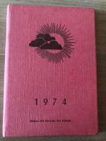 Almanackan  1974 F&ouml;r &aring;rets efter fr&auml;lsarens Kristi f&ouml;delse 