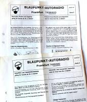 Blaupunkt Frankfurt 7638 600 Z kopplingsschema