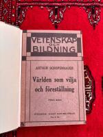 V&auml;rlden som vilja och f&ouml;rest&auml;llning (originalutg&aring;van!)