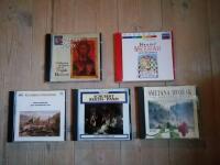 Schubert + Reicha + Danzi + Smetana + Dvorak +H&auml;ndel + Gregorian Chants + Klassiska favoriter ( % CD-skivor) (C3:10)