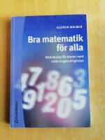 Bra matematik f&ouml;r alla - N&ouml;dv&auml;ndig f&ouml;r elever med inl&auml;rningssv&aring;righeter (R4D6)
