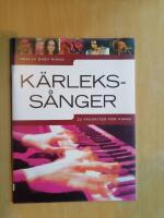 K&auml;rlekss&aring;nger : 22 favoriter f&ouml;r piano (R6D1)