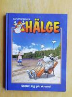 H&auml;lge. Stekt &auml;lg p&aring; strand, nr 19, (R6A6)