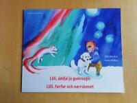 Lilli, farfar och norrskenet (lulesamiska och svenska)