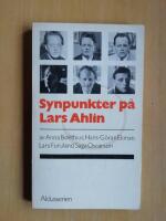 Synpunkter p&aring; Lars Ahlin (KP7)