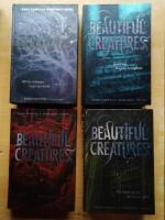 Beautiful Creatures, alla 4 delarna: 1. M&ouml;rka dr&ouml;mmar, livsfarlig k&auml;rlek 2. Sv&aring;ra val, magiska hemligheter 3.Det h&ouml;gsta priset, det st&ouml;rsta offret . 4. Den sista pr&ouml;vningen (R2ABC1)