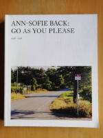 Ann-Sofie Back : go as you please 1998-2018 (R6D6)