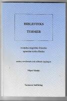 Bibliotekstermer : svenska-engelska-franska-spanska-tyska-finska