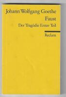 Faust : der Trag&ouml;die Erster Teil
