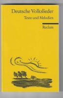 Deutsche Volkslieder Texte und Melodien