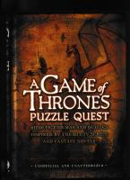 Game of thrones puzzle quest - riddles, enigmas and quizzes