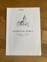 Filipstads kyrka. Sammandrag ur &Aring;ke Nisbeths "V&auml;gledning" &aring;r 1959