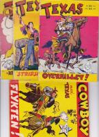 Tidningen Texas 1952 resp Cowboy med Texas 1955